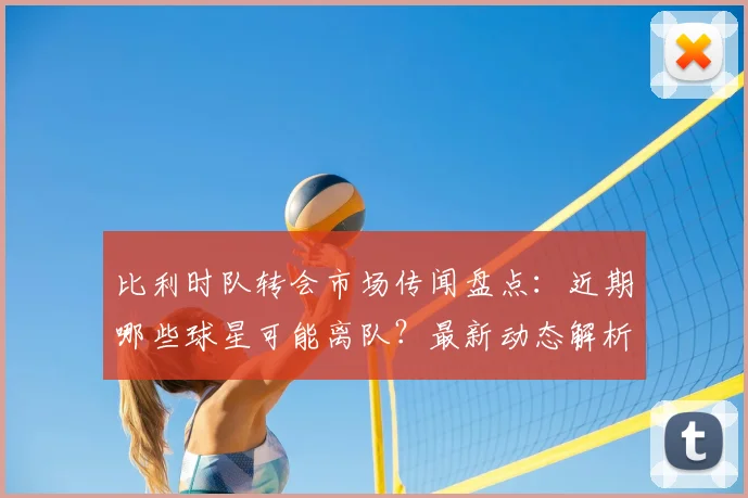 比利时队转会市场传闻盘点：近期哪些球星可能离队？最新动态解析